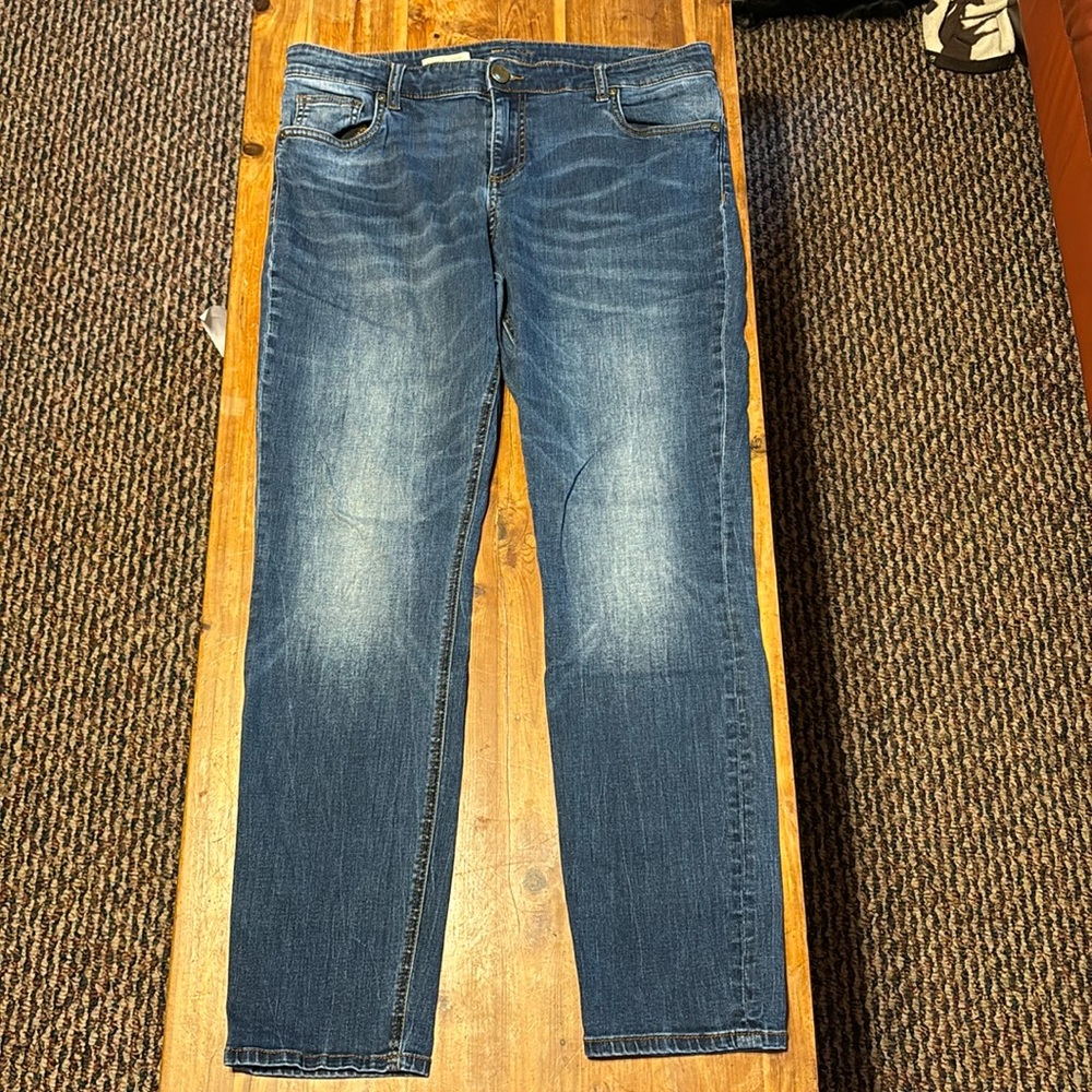 KUT from the Kloth Slouchy Boyfriend Jeans Sz 14